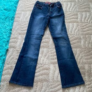 Nice stone wash jeans boot cut